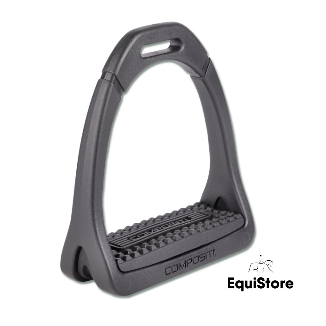 Waldhausen Premium Light Compositi Stirrups 12cm in black