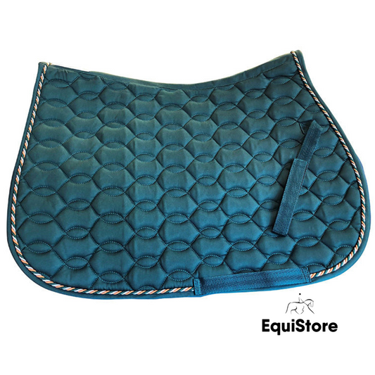 Waldhausen green Irish edition saddle pad for your horse. 